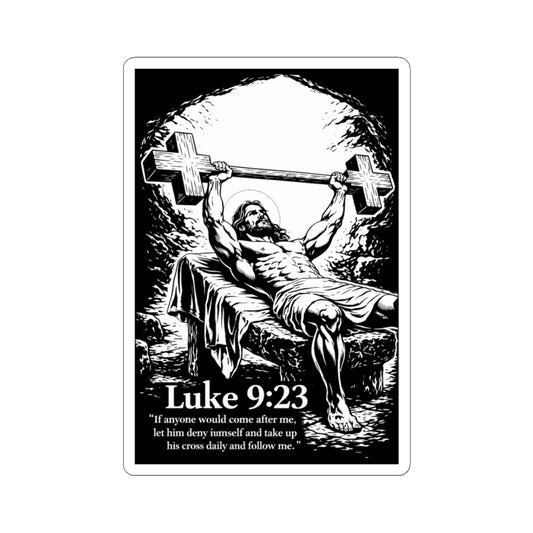 Luke 9:23 Sticker